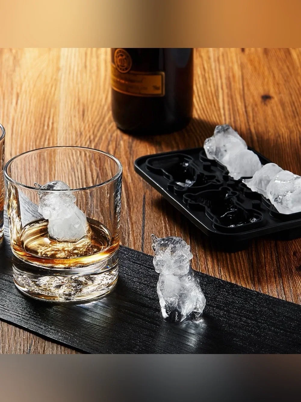Novelty Ice Cube Mold – Highland Cow